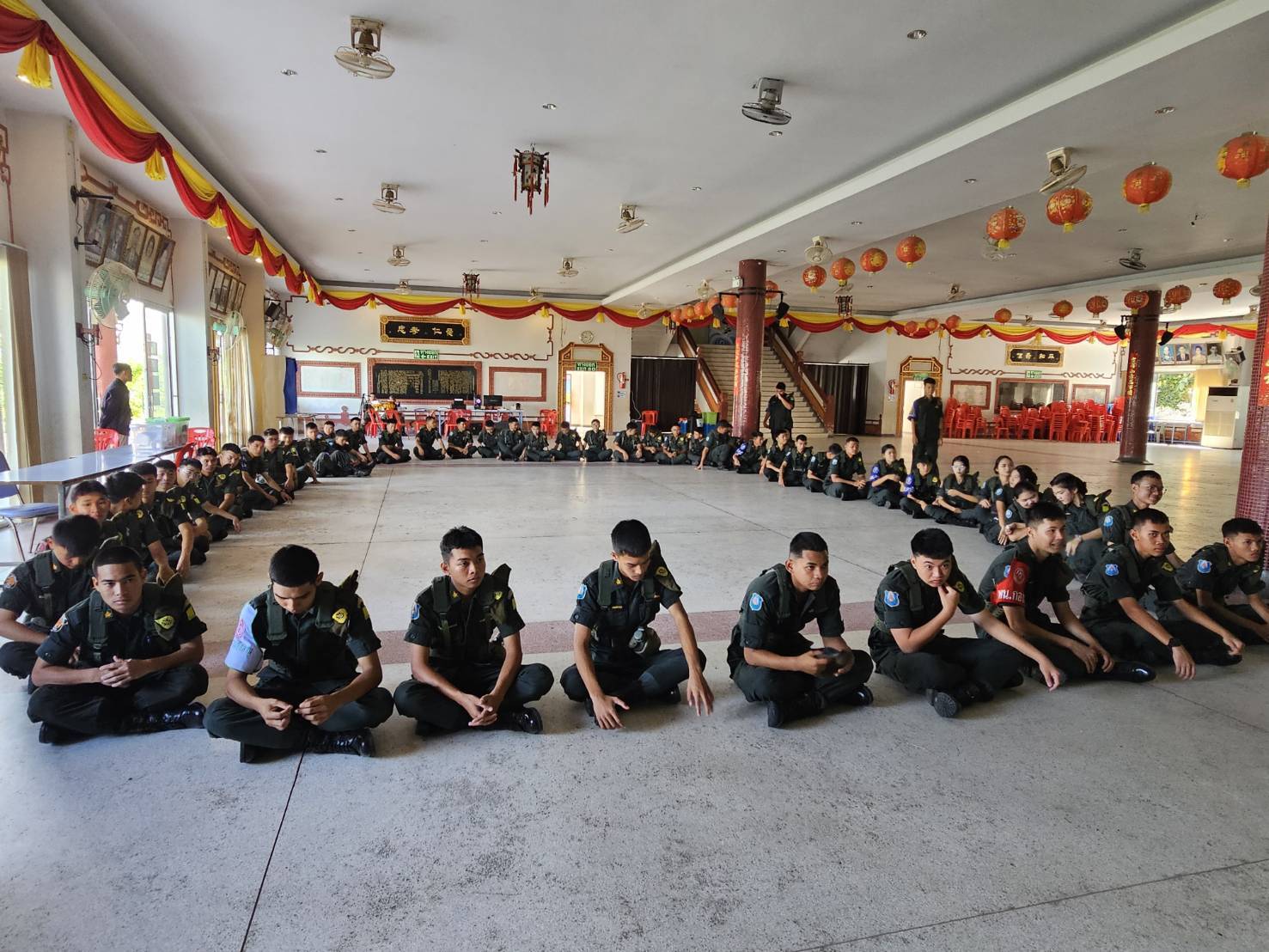 อบรมวิชาพลเมืองคุณภาพ ในการฝึกนักศึกษาวิชาทหาร ประจำปีการศึกษา 2567 ณ